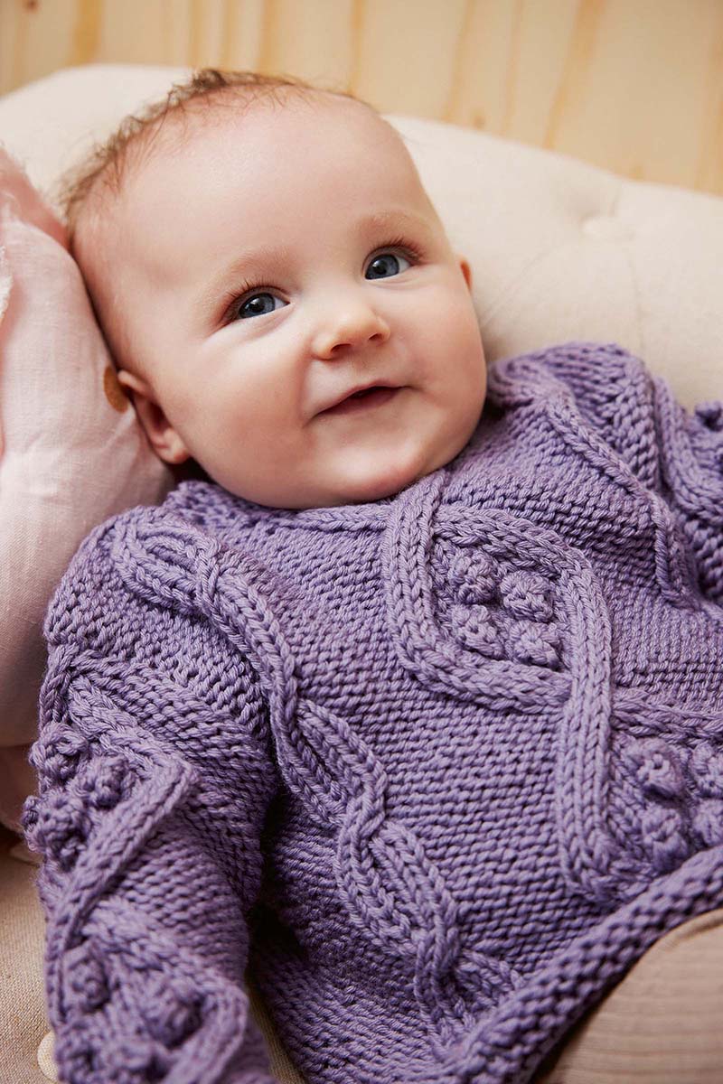 Strickset Pullover Aus Merino 200 Bebe Von Lang Yarns 2 Strickset Pullover Aus Merino 200 Bebe Von Lang Yarns – Bild 2