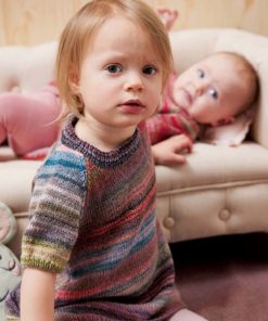 Strickset Kleid Aus Mille Colori Baby Von Lang Yarns 5 Strickset Kleid Aus Mille Colori Baby Von Lang Yarns – Bild 2
