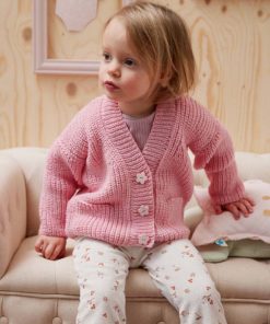 Strickset Cardigan Aus Merino 200 Bebe Von Lang Yarns 5 Strickset Cardigan Aus Merino 200 Bebe Von Lang Yarns – Bild 2