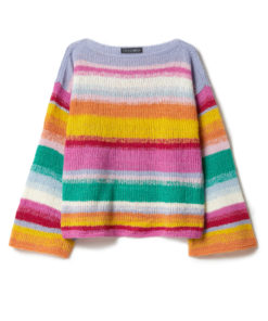 Strickset Streifenpullover Aus Soffio Von Lana Grossa 3 Strickset Streifenpullover Aus Soffio Von Lana Grossa – Bild 2
