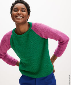 Strickset Raglanpullover aus Soffio von Lana Grossa
