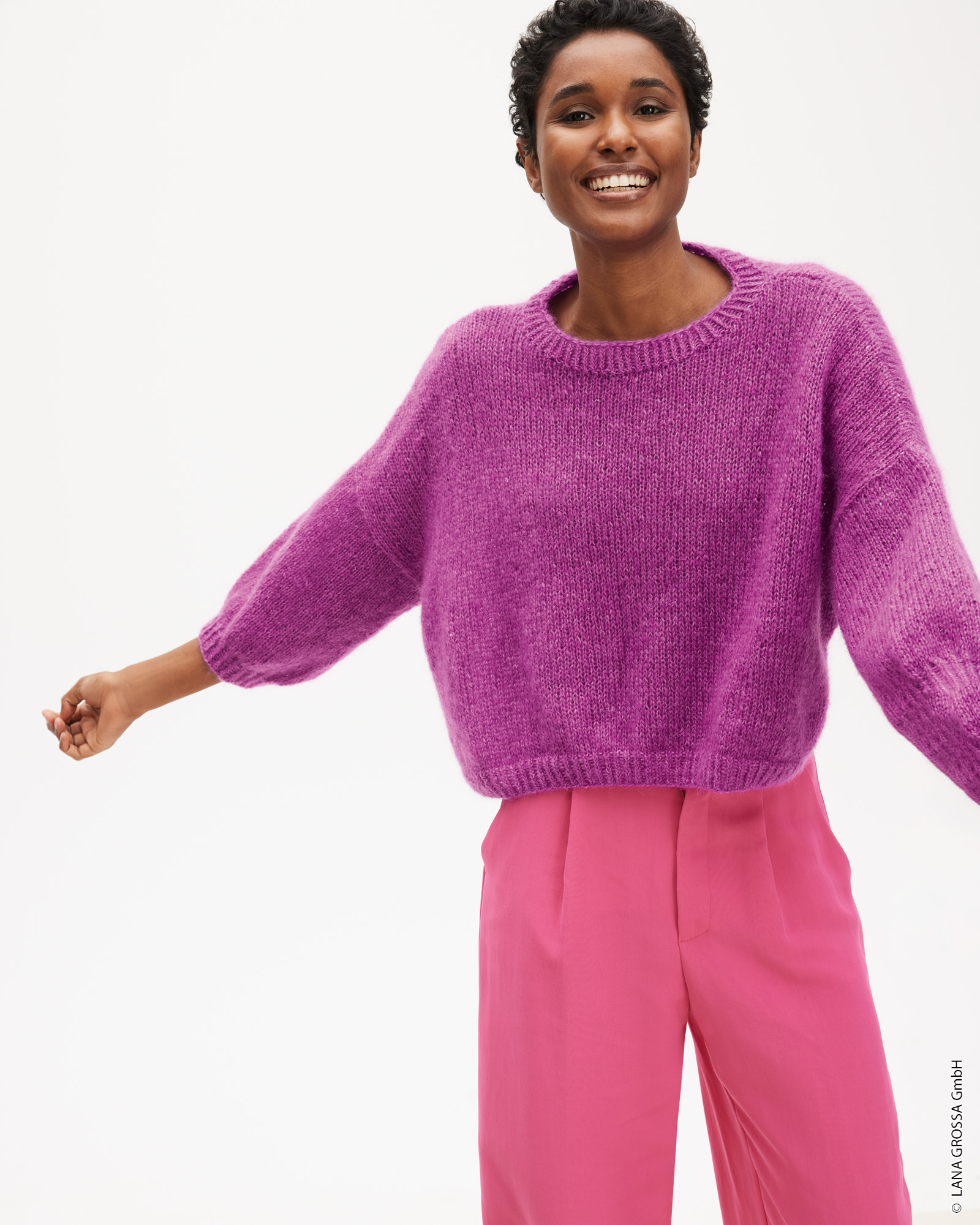 Strickset Pullover Aus Superkid Seta Von Lana Grossa 1 Strickset Pullover Aus Superkid Seta Von Lana Grossa