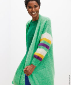 Strickset Longcardigan aus Mohair Moda von Lana Grossa