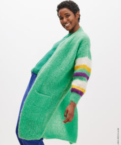 Strickset Longcardigan Aus Mohair Moda Von Lana Grossa 5 Strickset Longcardigan Aus Mohair Moda Von Lana Grossa – Bild 3