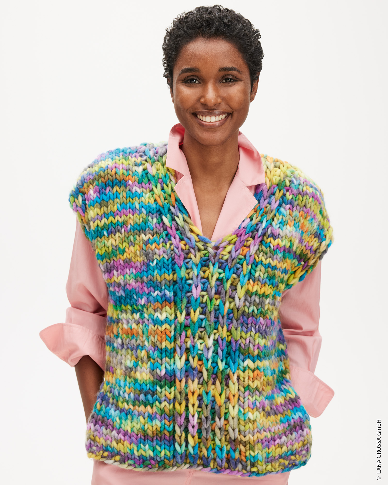 Strickset Pullunder Aus Confetti Von Lana Grossa 1 Strickset Pullunder Aus Confetti Von Lana Grossa