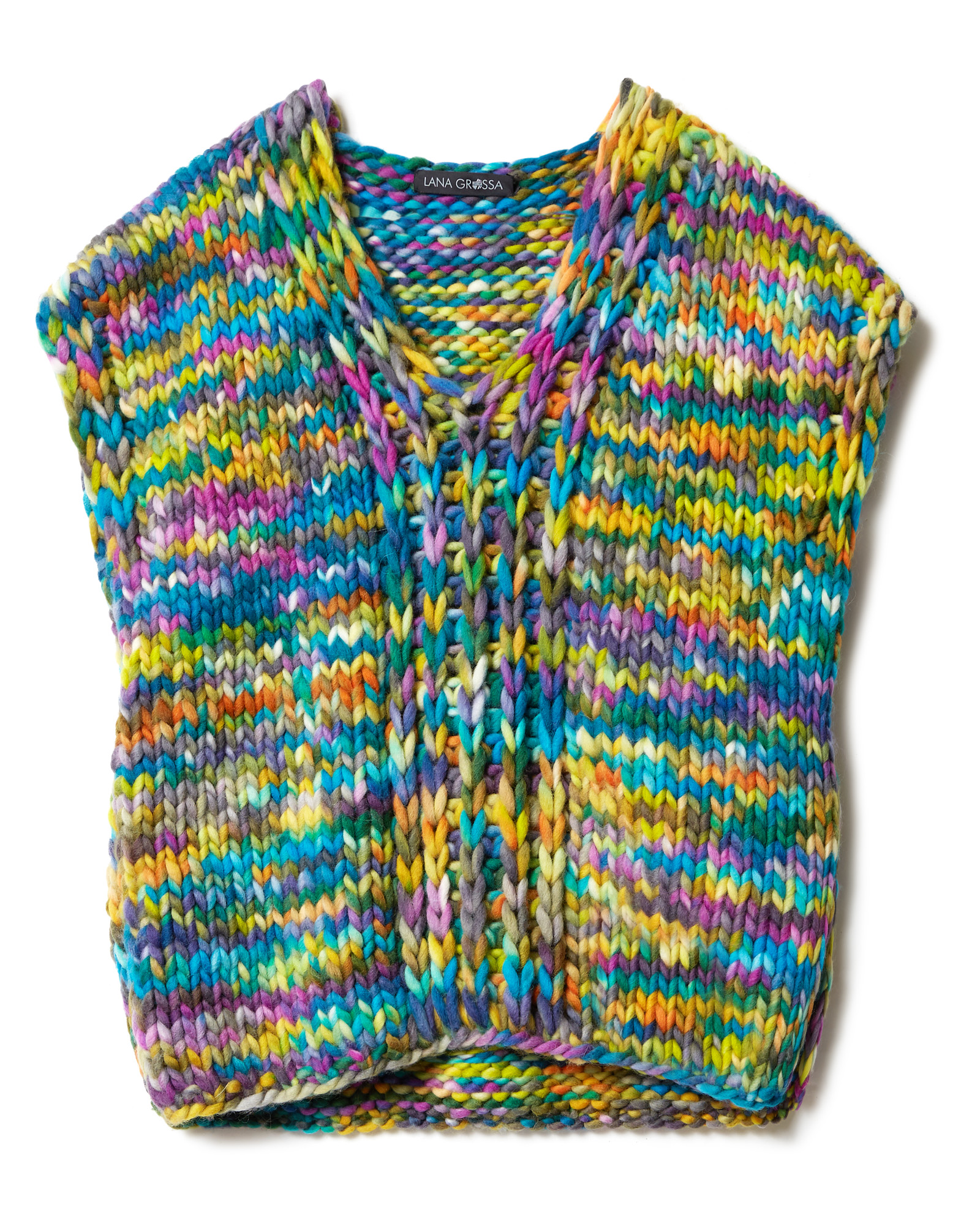 Strickset Pullunder Aus Confetti Von Lana Grossa 2 Strickset Pullunder Aus Confetti Von Lana Grossa – Bild 2