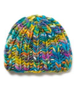 Strickset Rippenmütze Aus Confetti Von Lana Grossa 3 Strickset Rippenmütze Aus Confetti Von Lana Grossa – Bild 2