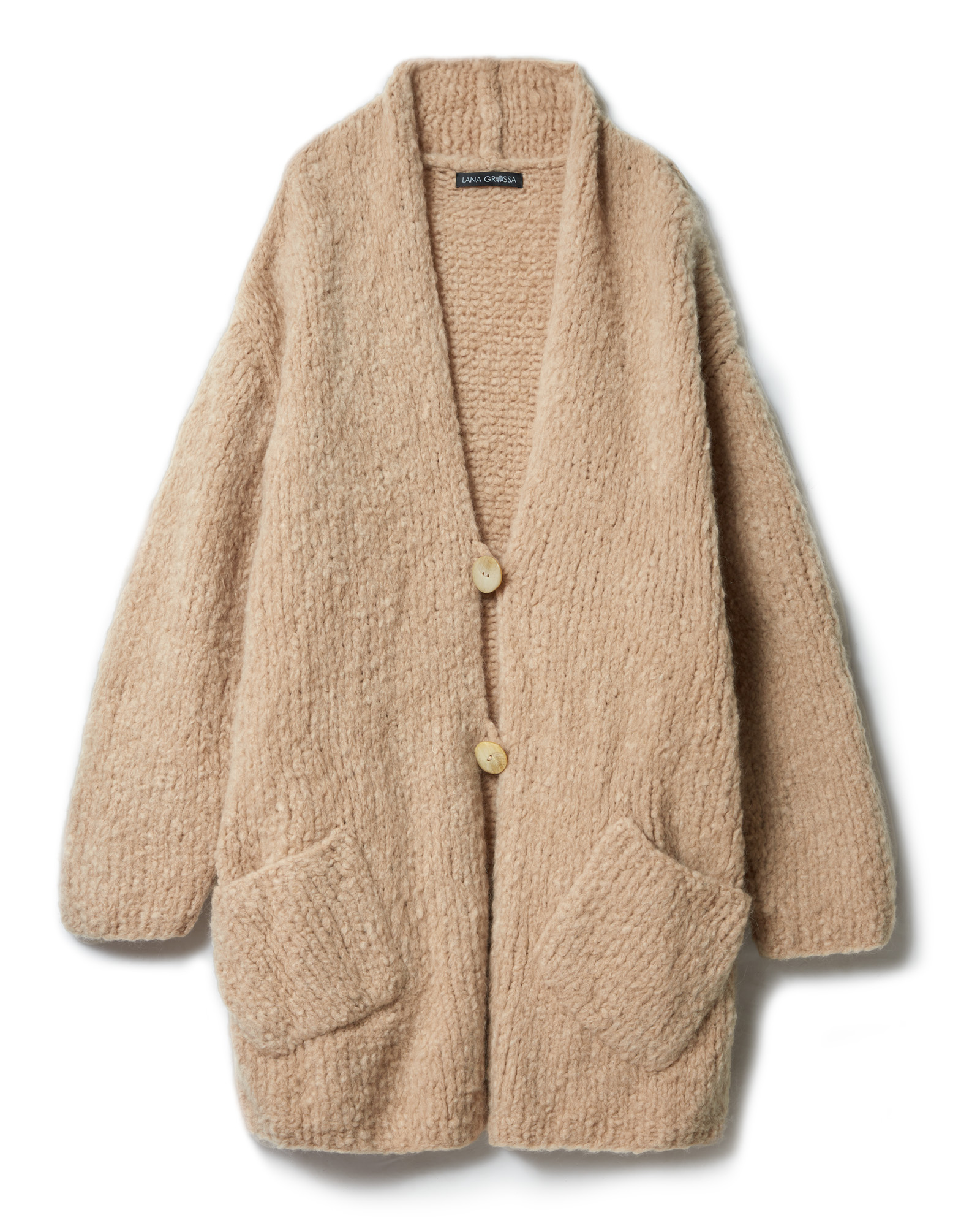 Strickset Longjacke Aus Royal Alpaca Von Lana Grossa 2 Strickset Longjacke Aus Royal Alpaca Von Lana Grossa – Bild 2