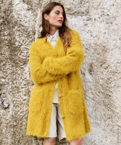 Strickset Longjacke aus Basta von Lana Grossa