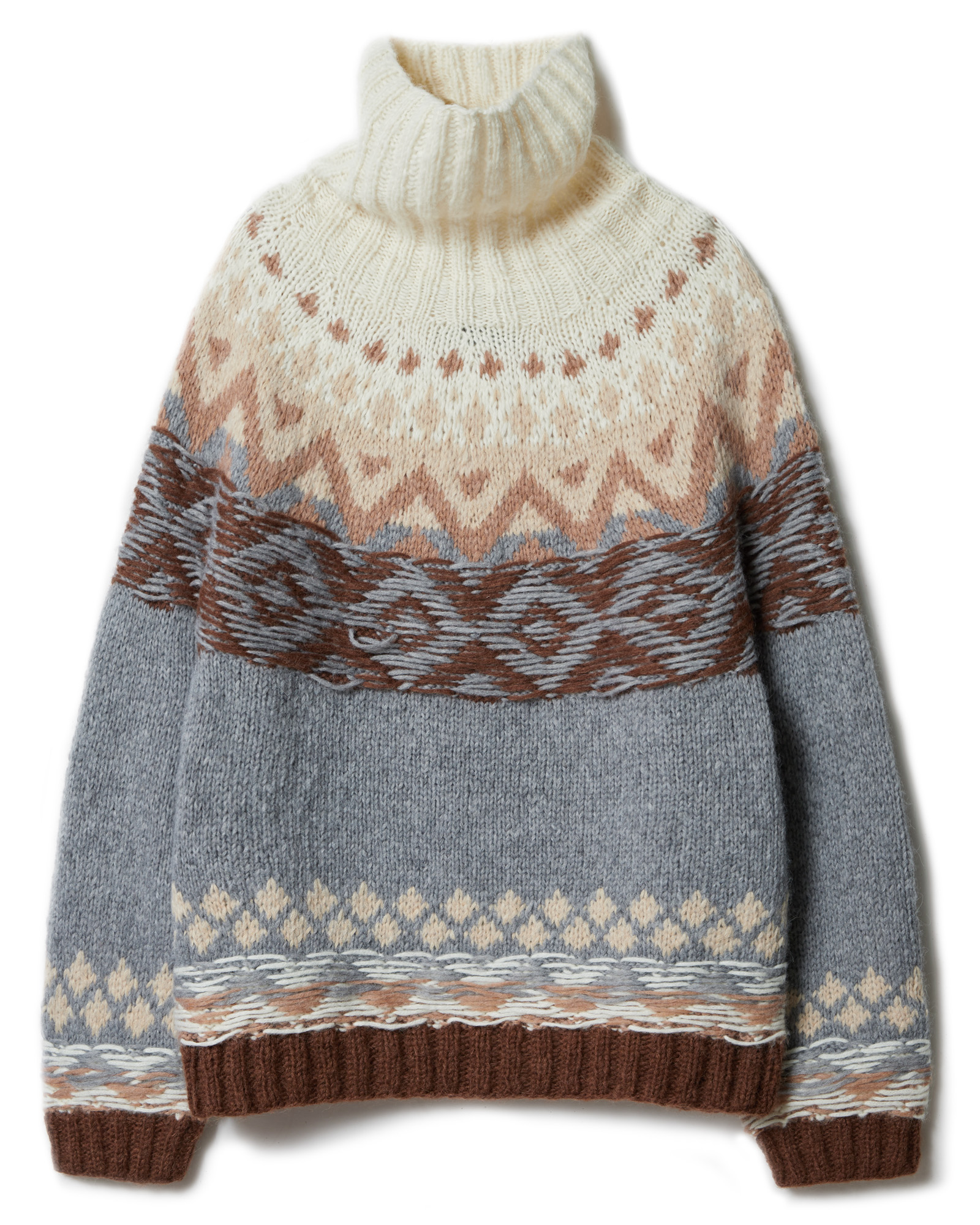 Strickset Pullover Aus Brigitte No. 2 Von Lana Grossa 2 Strickset Pullover Aus Brigitte No. 2 Von Lana Grossa – Bild 2
