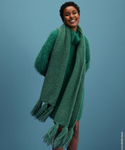 Strickset Schal aus Royal Alpaca von Lana Grossa