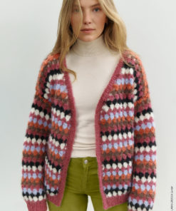 Strickset Oversize Jacke aus Mohair Moda von Lana Grossa