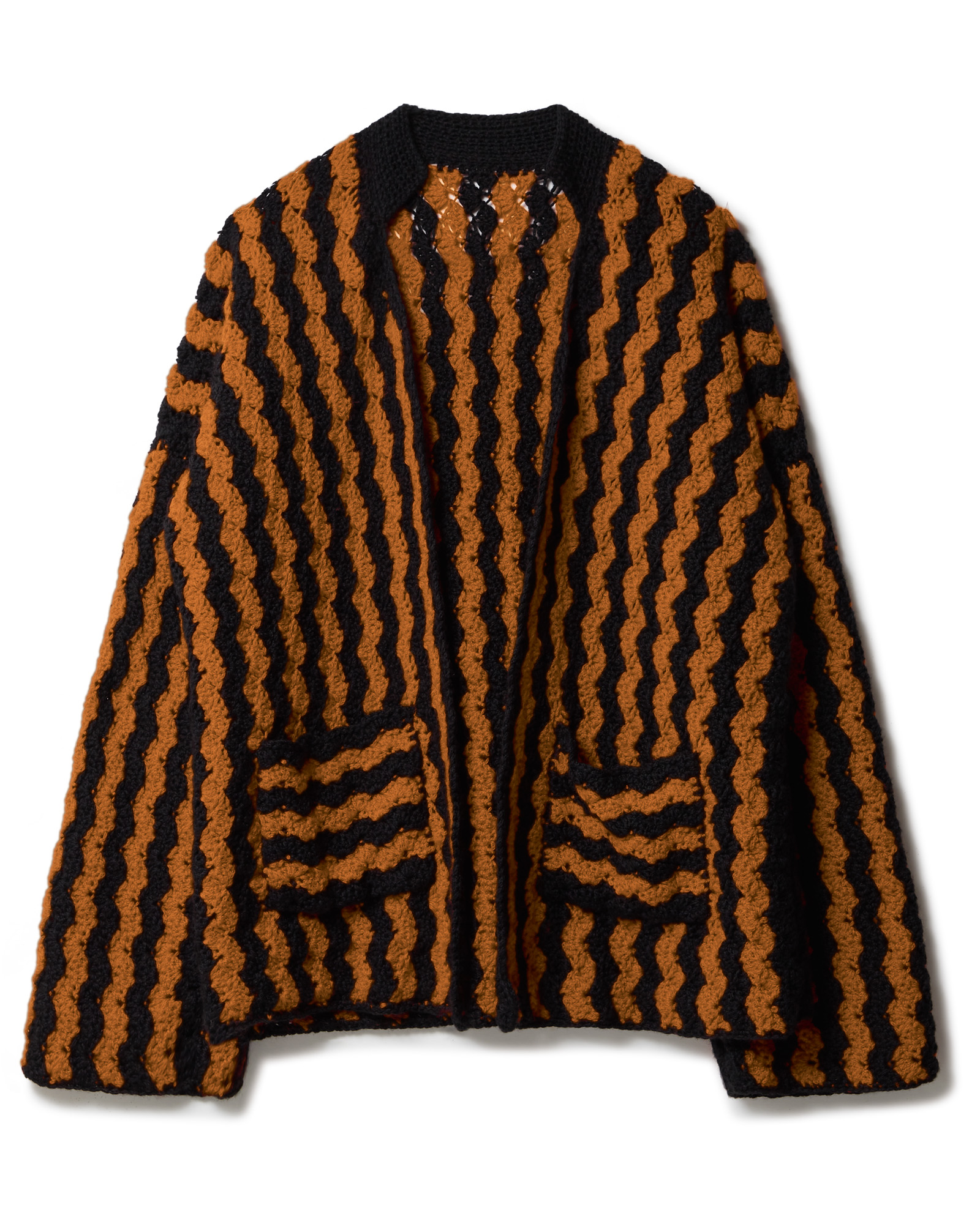 Strickset Quer Gehäkelte Jacke Aus Cool Merino Von Lana Grossa 2 Strickset Quer Gehäkelte Jacke Aus Cool Merino Von Lana Grossa – Bild 2