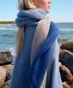 Strickset Rundhalspullover Aus Natural Superkid Tweed Von Lana Grossa 5 Strickset Rundhalspullover Aus Natural Superkid Tweed Von Lana Grossa – Bild 3