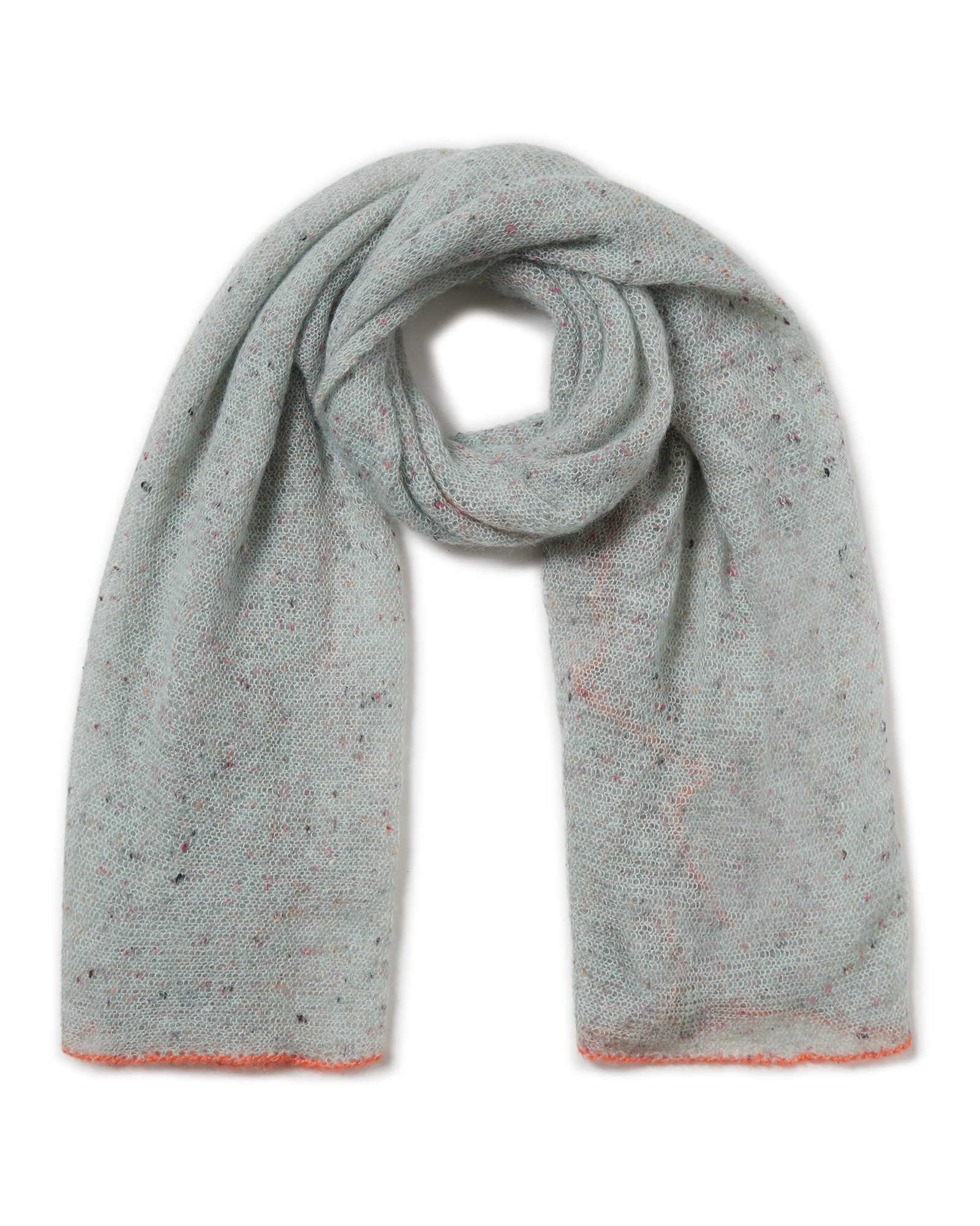 Strickset Tuch Aus Natural Superkid Tweed Und Silkhair Von Lana Grossa 2 Strickset Tuch Aus Natural Superkid Tweed Und Silkhair Von Lana Grossa – Bild 2