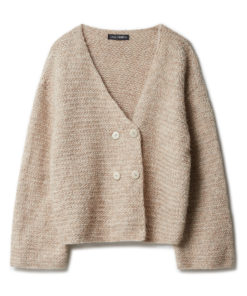 Strickset Jacke Im Rattanmuster Aus Natural Alpaca Pelo Von Lana Grossa 3 Strickset Jacke Im Rattanmuster Aus Natural Alpaca Pelo Von Lana Grossa – Bild 2