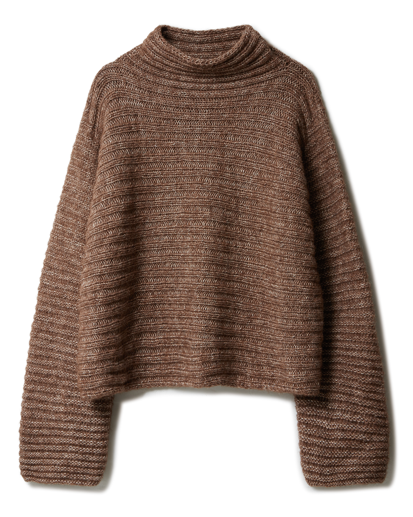 Strickset Quergestrickter Rippenpullover Aus Natural Alpaca Pelo Von Lana Grossa 2 Strickset Quergestrickter Rippenpullover Aus Natural Alpaca Pelo Von Lana Grossa – Bild 2