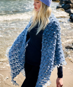 Strickset Häkeltuch Mit Borte Aus Natural Superkid Tweed Von Lana Grossa 5 Strickset Häkeltuch Mit Borte Aus Natural Superkid Tweed Von Lana Grossa – Bild 3
