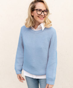 Strickset Classyraglansweater aus Cool Wool und Setasuri von Lana Grossa