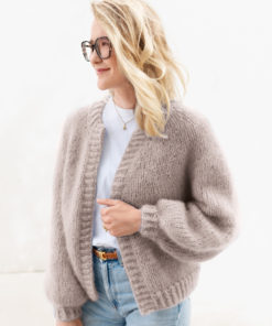 Strickset Geneve Jacket Aus Silkhair Von Lana Grossa 5 Strickset Geneve Jacket Aus Silkhair Von Lana Grossa – Bild 3