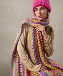 Strickset Mütze Mit Umschlag Aus Mohair Moda Von Lana Grossa 3 Strickset Mütze Mit Umschlag Aus Mohair Moda Von Lana Grossa – Bild 2