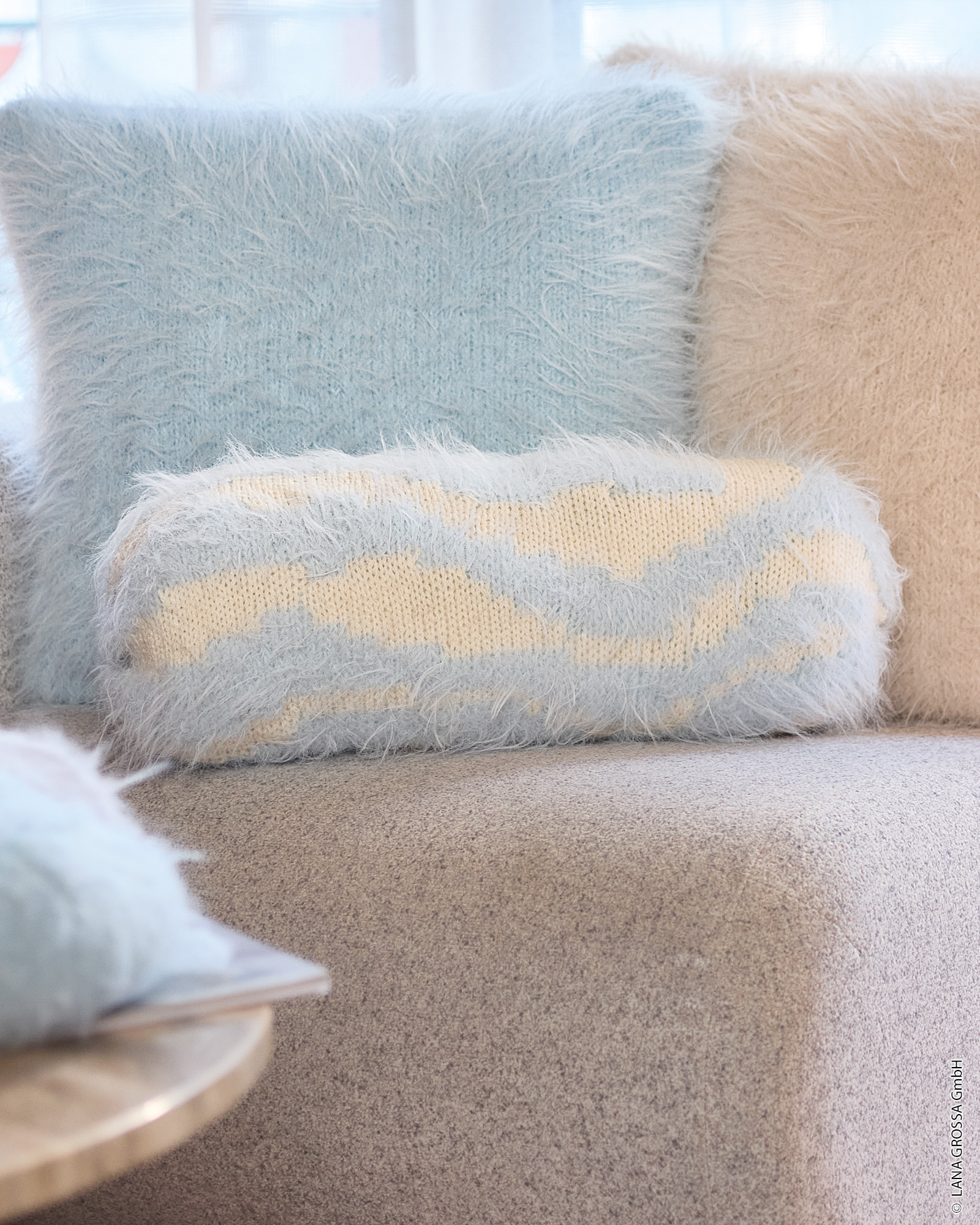 Strickset Hülle Für Nackenrolle Aus Basta Und Alta Moda Alpaca Von Lana Grossa 1 Strickset Hülle Für Nackenrolle Aus Basta Und Alta Moda Alpaca Von Lana Grossa