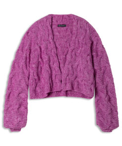 Strickset Jacke Im Versetzten Rippenzopfmuster Aus Natural Alpaca Pelo Von Lana Grossa 3 Strickset Jacke Im Versetzten Rippenzopfmuster Aus Natural Alpaca Pelo Von Lana Grossa – Bild 2