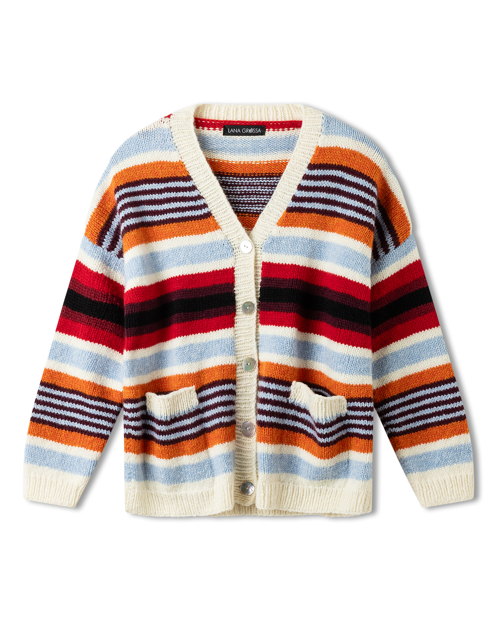 Strickset Jacke Mit Taschen Aus Cool Merino Von Lana Grossa 2 Strickset Jacke Mit Taschen Aus Cool Merino Von Lana Grossa – Bild 2