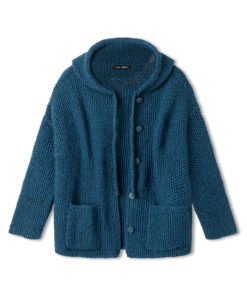 Strickset Jacke Mit Kapuze Aus Cool Merino Big Von Lana Grossa – Bild 2