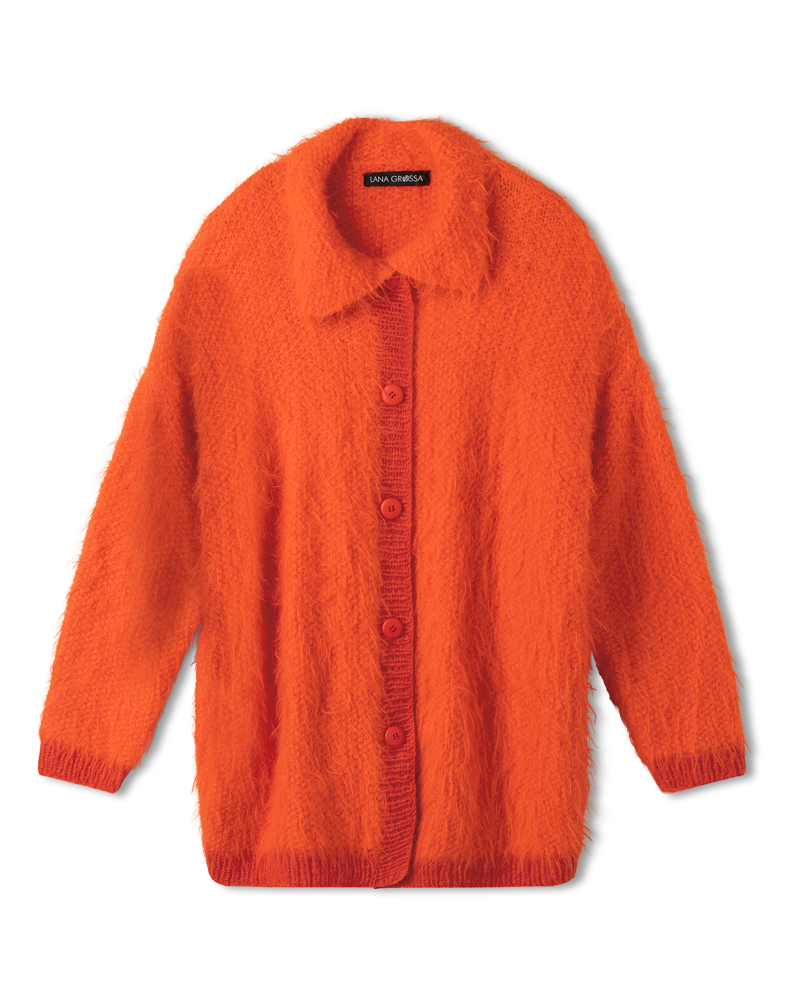 Strickset Lange Jacke Aus Basta Und Brigitte No. 2 Von Lana Grossa 2 Strickset Lange Jacke Aus Basta Und Brigitte No. 2 Von Lana Grossa – Bild 2