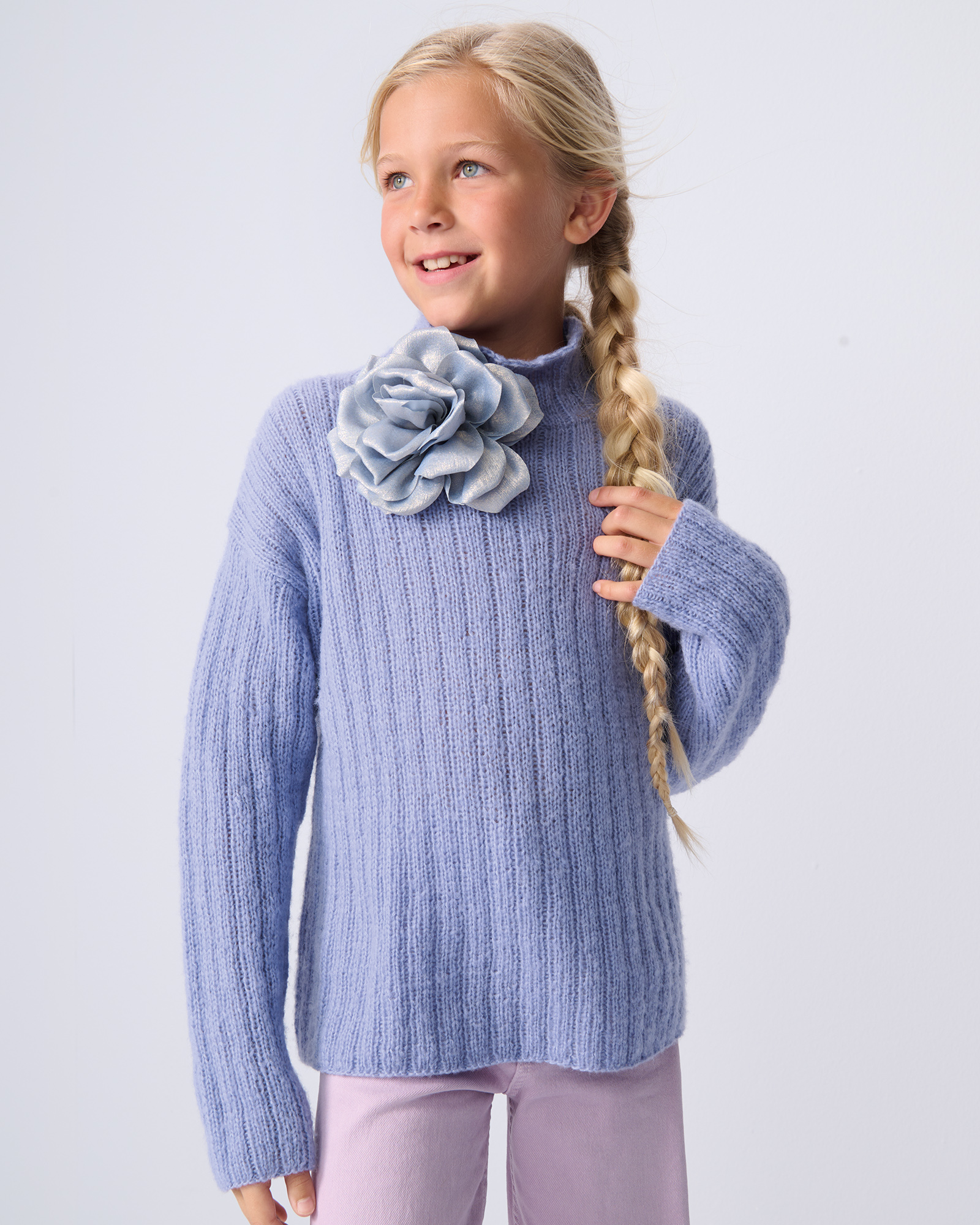 Strickset Rippen-Rolli Aus Soffio Von Lana Grossa 1 Strickset Rippen-Rolli Aus Soffio Von Lana Grossa