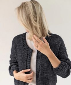 Strickset Quicky Jacket Aus Vintage Superchunky Von Lana Grossa 6 Strickset Quicky Jacket Aus Vintage Superchunky Von Lana Grossa – Bild 3