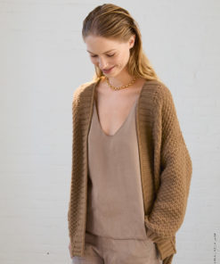 Strickset Jacke Im Karomuster Aus Cashmere Kiss Von Lana Grossa 3 Strickset Jacke Im Karomuster Aus Cashmere Kiss Von Lana Grossa – Bild 2
