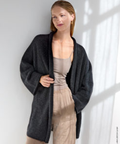 Strickset Kimonojacke aus Cashmere Kiss von Lana Grossa