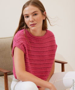 Strickset Pullunder Mit Rundpasse Aus Summer Softness Von Lana Grossa 5 Strickset Pullunder Mit Rundpasse Aus Summer Softness Von Lana Grossa – Bild 3