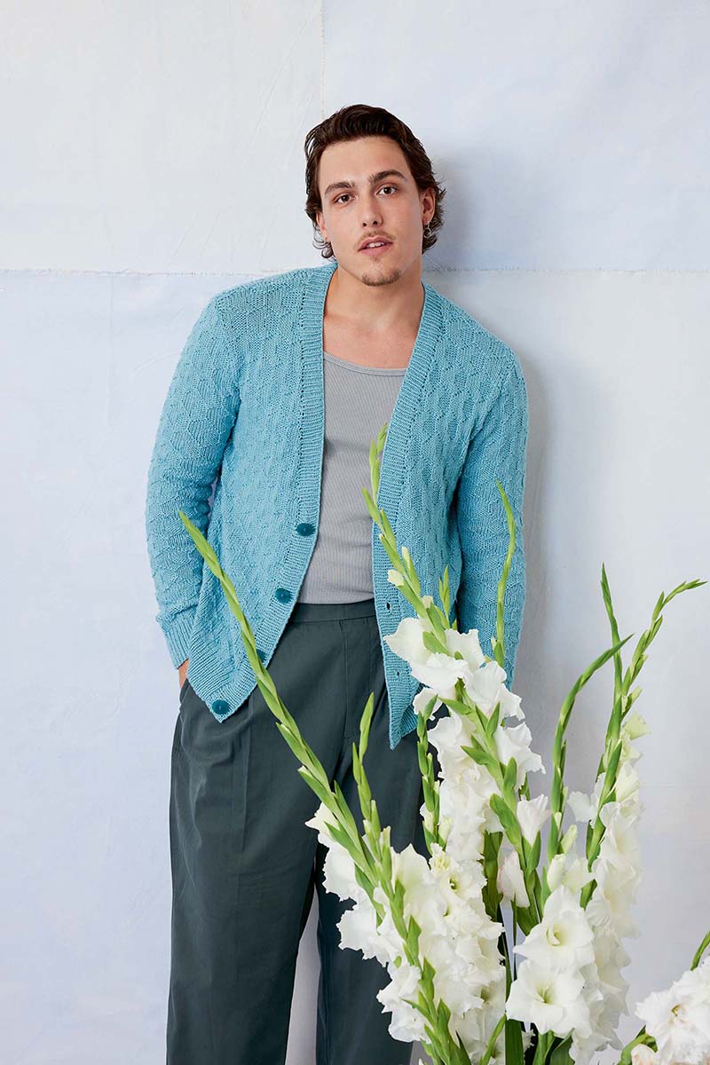Strickset Jacke Unisex Aus Norma Von Lang Yarns 2 Strickset Jacke Unisex Aus Norma Von Lang Yarns – Bild 2