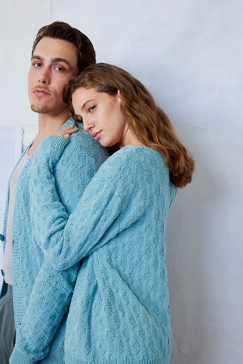 Strickset Jacke Unisex Aus Norma Von Lang Yarns 3 Strickset Jacke Unisex Aus Norma Von Lang Yarns – Bild 3