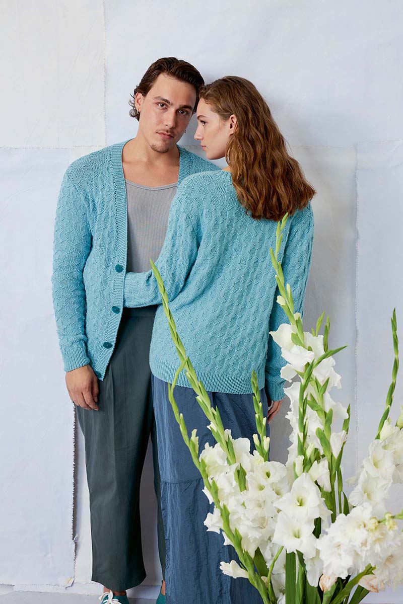 Strickset Jacke Unisex Aus Norma Von Lang Yarns 1 Strickset Jacke Unisex Aus Norma Von Lang Yarns