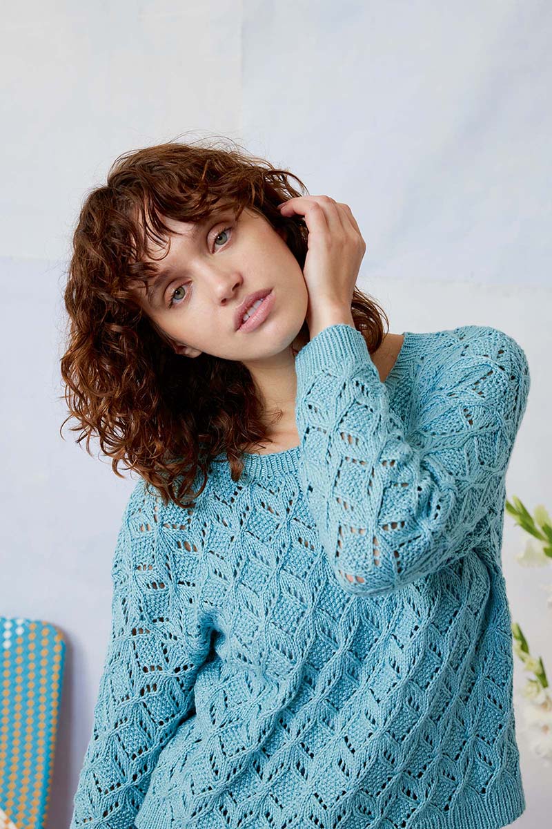 Strickset Pullover Aus Norma Von Lang Yarns 2 Strickset Pullover Aus Norma Von Lang Yarns – Bild 2