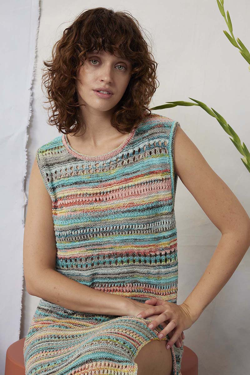 Strickset Kleid Aus Fiesta Von Lang Yarns 3 Strickset Kleid Aus Fiesta Von Lang Yarns – Bild 3