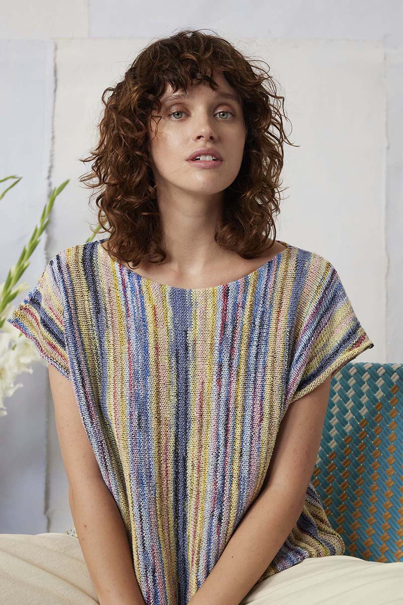 Strickset Shirt Aus Fiesta Von Lang Yarns 2 Strickset Shirt Aus Fiesta Von Lang Yarns – Bild 2
