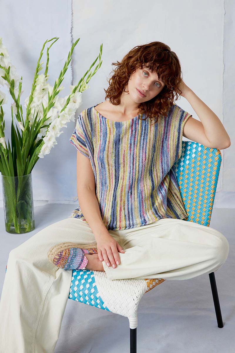 Strickset Shirt Aus Fiesta Von Lang Yarns 1 Strickset Shirt Aus Fiesta Von Lang Yarns