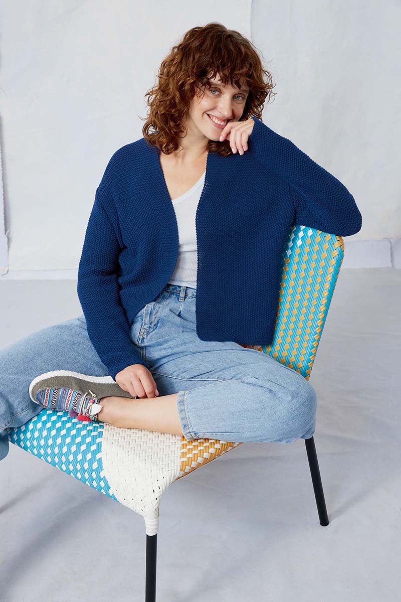 Strickset Jacke Aus Oceania Von Lang Yarns 1 Strickset Jacke Aus Oceania Von Lang Yarns