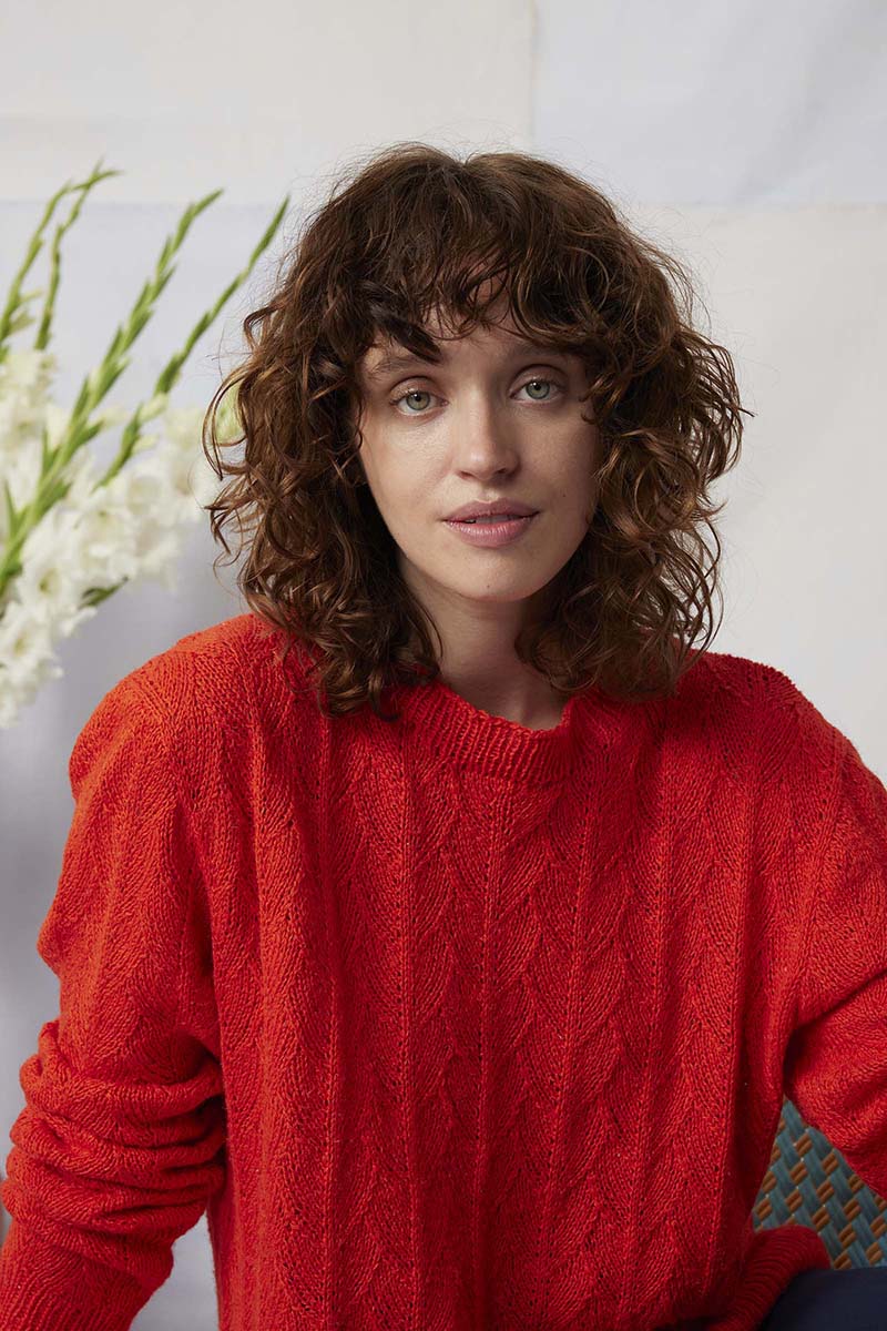Strickset Pullover Aus Ananas Von Lang Yarns 3 Strickset Pullover Aus Ananas Von Lang Yarns – Bild 3