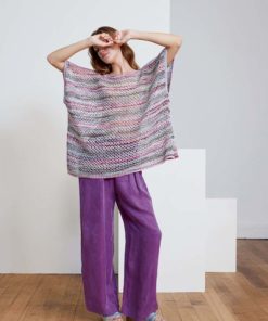 Strickset Pullover Mit Schleife Aus Fiesta Und Paillettes Von Lang Yarns 5 Strickset Pullover Mit Schleife Aus Fiesta Und Paillettes Von Lang Yarns – Bild 2