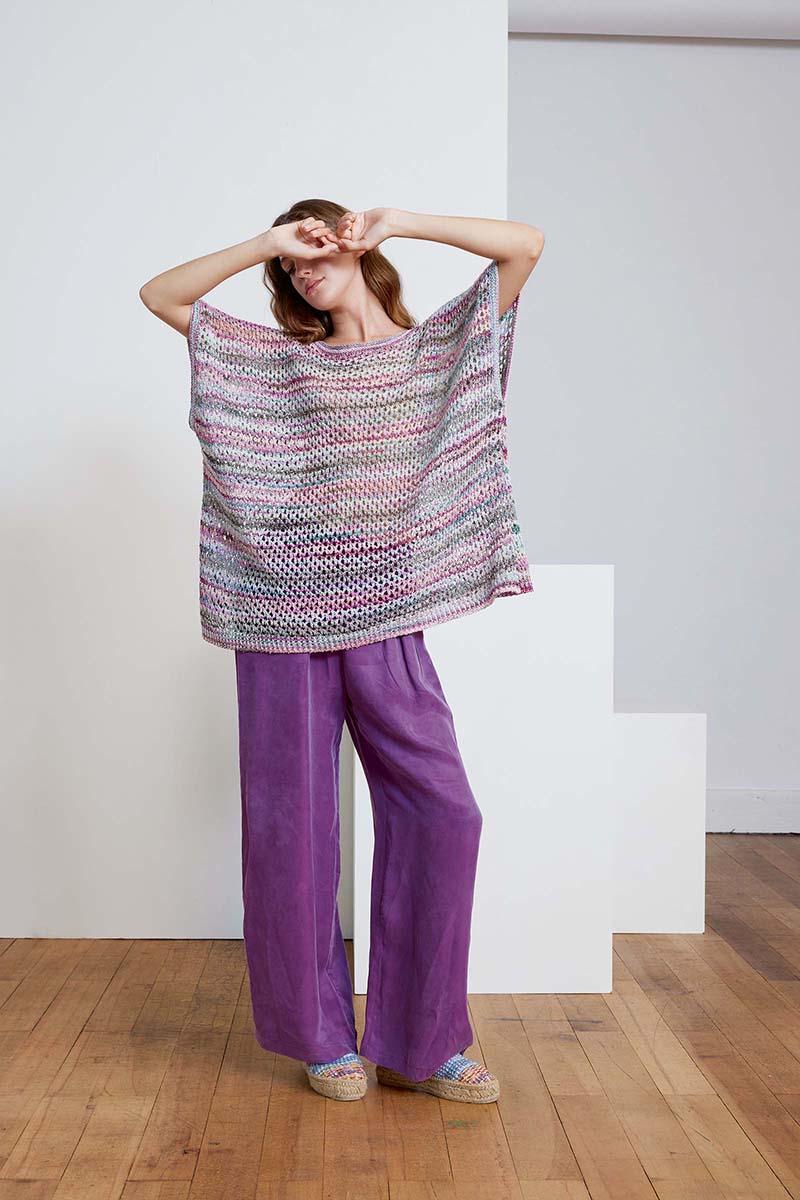 Strickset Pullover Mit Schleife Aus Fiesta Und Paillettes Von Lang Yarns 2 Strickset Pullover Mit Schleife Aus Fiesta Und Paillettes Von Lang Yarns – Bild 2