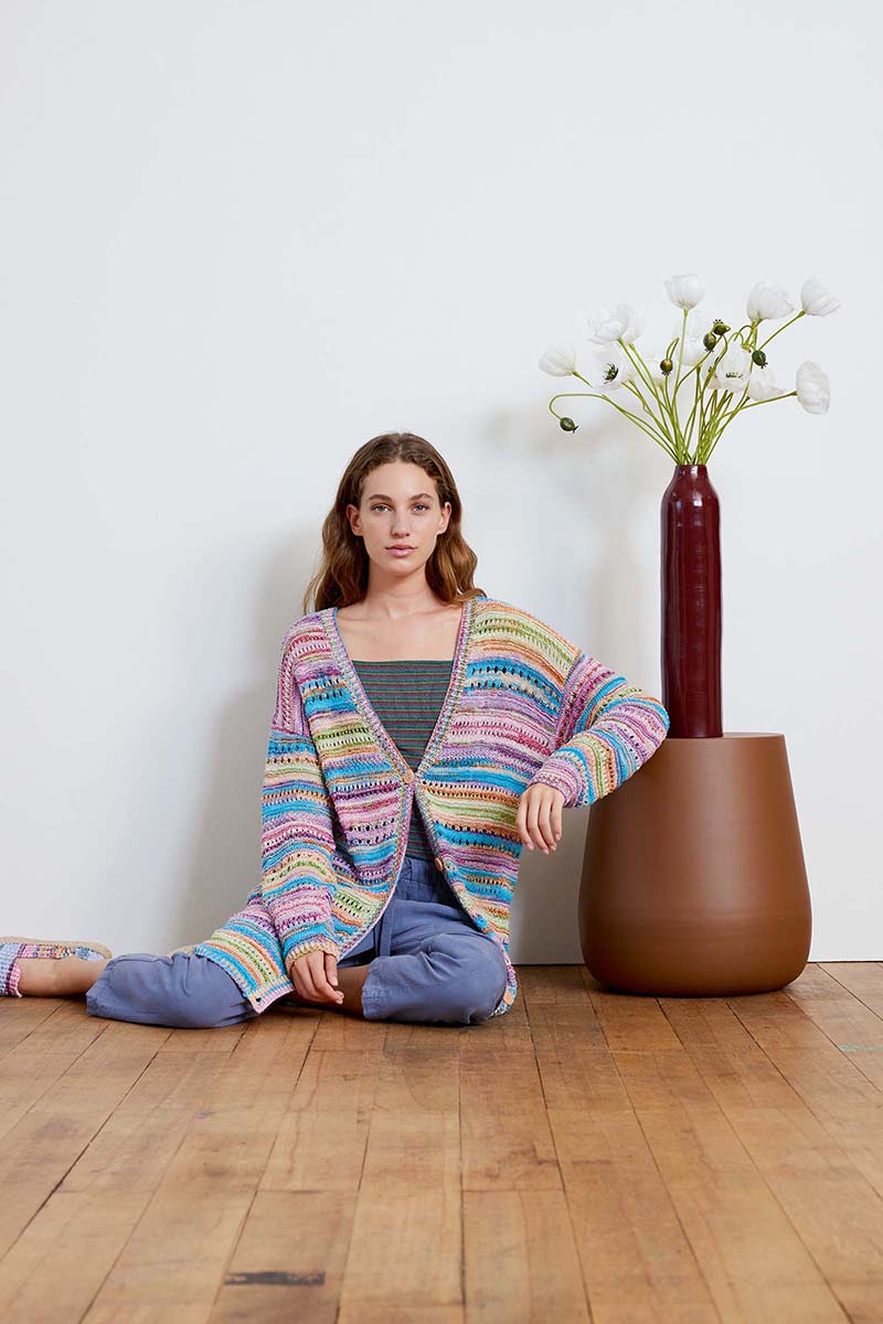 Strickset Jacke Aus Fiesta Von Lang Yarns 1 Strickset Jacke Aus Fiesta Von Lang Yarns