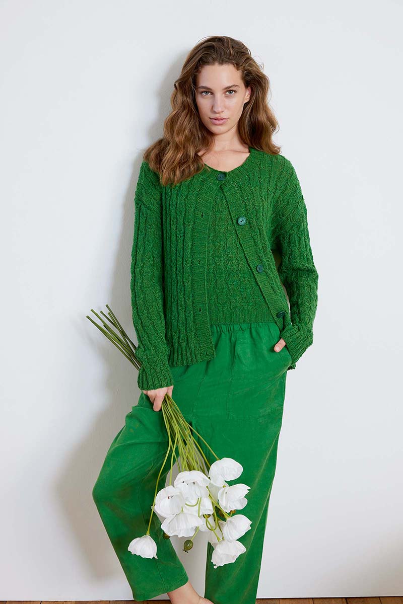 Strickset Jacke Aus Ananas Von Lang Yarns 1 Strickset Jacke Aus Ananas Von Lang Yarns