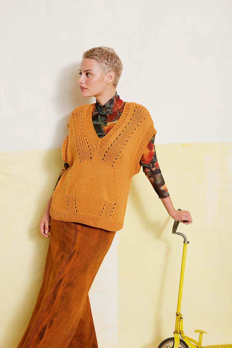 Strickset Pullunder Aus Amira Von Lang Yarns 1 Strickset Pullunder Aus Amira Von Lang Yarns