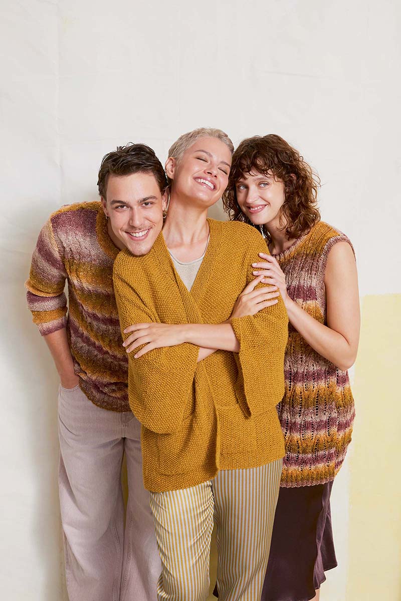 Strickset Jacke Aus Regina Von Lang Yarns 2 Strickset Jacke Aus Regina Von Lang Yarns – Bild 2